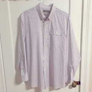 Duluth Trading Co. Wrinkle Fighter, Relaxed Fit, Long Sleeve Button Down Shirt